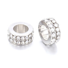 10 pezzi perline rondelle foro