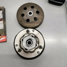 campana + frizione malossi c/molla bianca per motori minarelli d.107