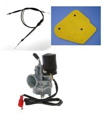 Kit Completo Carb + Cavo Acceleratore + Filtro Aria Schiuma per Adly 90, 100cc quad