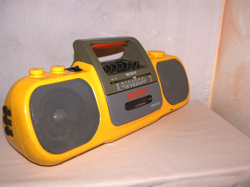 Boombox raro sony - , cfs