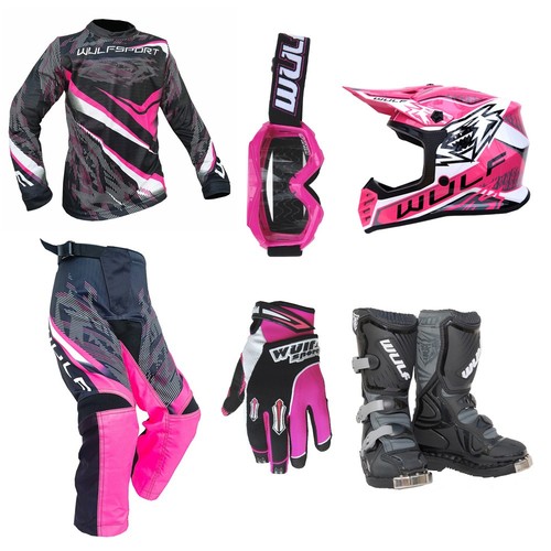 Mega set bambini wulfsport - mega, mx