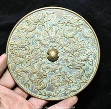 Statua specchio 4,9" antica