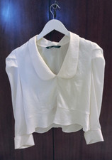 Camicetta bianca + Pantalone classico grigio  Zara