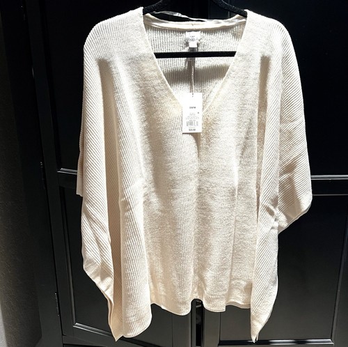 Poncho crema giorno - nuovo,