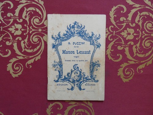 Puccini manon lescaut dramma - manon,
