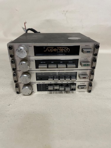 Old school supertech autoradio - school,