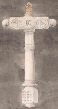 Scettro croce ornamento