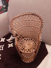 Miniatura sedia rattan - di,