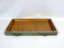 Cassetto in Legno Antico Attrezzi Estraibile Porta Oggetti e Maniglia Vintage PZ