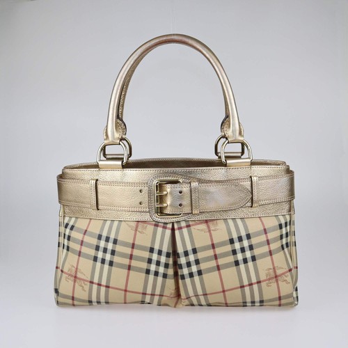 Borsa burberry beige oro - borsa, beige/oro