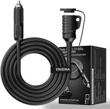 Presa Accendisigari Auto DC 12V/24V, 16AWG Prolunga per Accendisigari Auto, per 