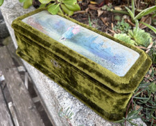 Antica scatola portaguanti in