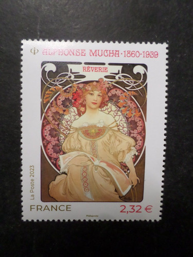 France 2023 timbre alphonse - france,