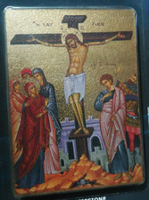 Icona sacra Crocifissione -