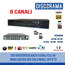 DVR VIDEOSORVEGLIANZA 8 CANALI