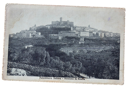 Palombara sabina panorama da - palombara, sabina,