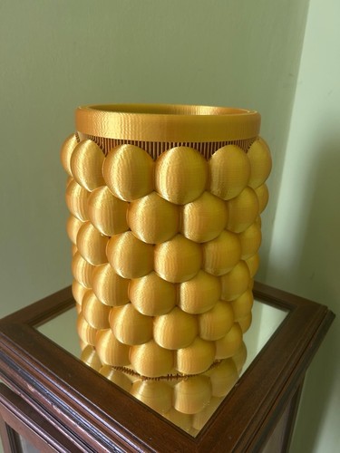 Vaso dorato moderno - , 3d