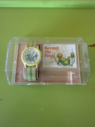 Orologio vintage 1979 kermit - orologio,
