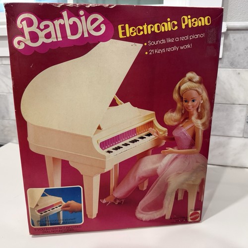 Vintage barbie pianoforte - vintage,