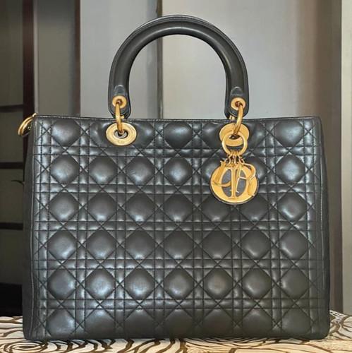 Dior lady grande borsa - dior, a