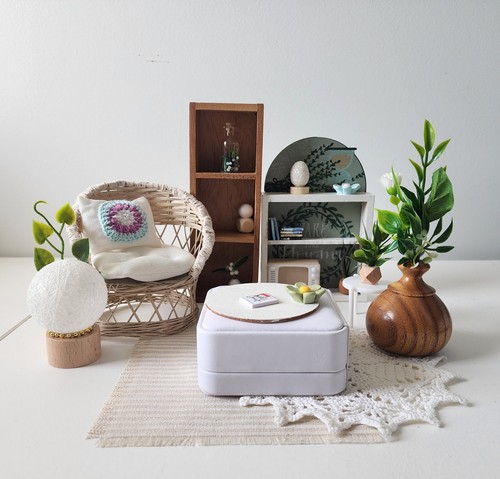 Boho style barbie dollhouse - style,