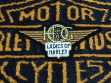 Harley-Davidson toppa patch HOG Ladies of Harley