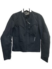 Tucano Donna Giubbino Jacket Moto Nero Black Size Xs 