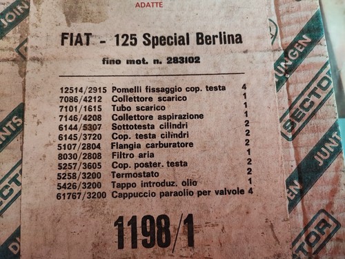 Kit serie guarnizioni - kit,