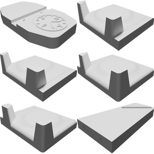 Supporto espositore orologi - supporto,