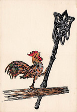 06822) ILLUSTRATA CAVEJA ANEL SIMBOLO ROMAGNA TABACCHERIA SANTOLINI FORLI'