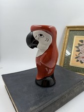 Vaso in ceramica pappagallo