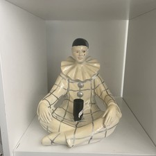 Vintage Pierrot Clown Lamp