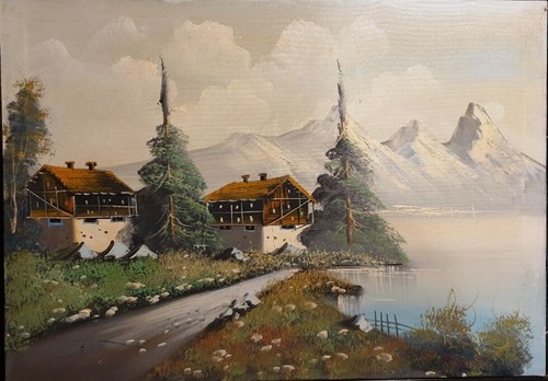 Dipinto olio tela - dipinto, 50x70
