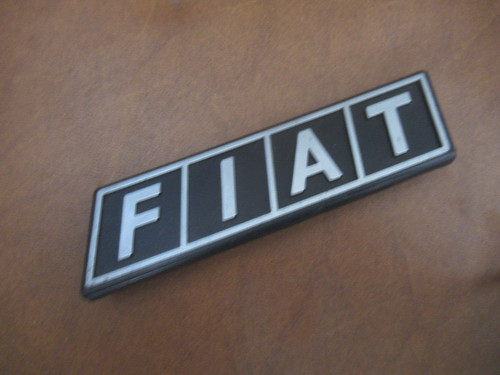 Fiat 127 128 - altre, scritta