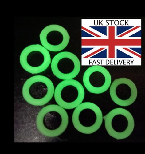 Glow the dark rings - dark, mm