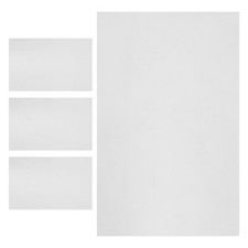  4pcs fogli di specchio flessibile adesivi a specchio autoadesivo per