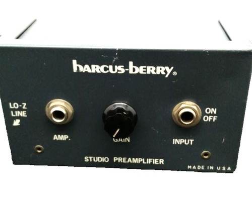 Barcus berry studio preamp - barcus,