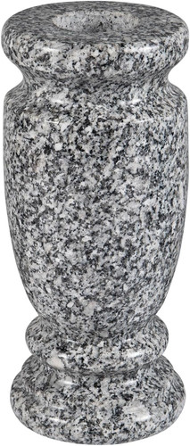 Vaso cimitero granito grigio - vaso,