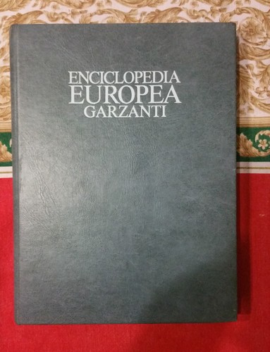 Enciclopedia europea garzanti - enciclopedia,