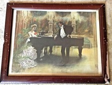 STAMPA PRIMI ´900 - donna al