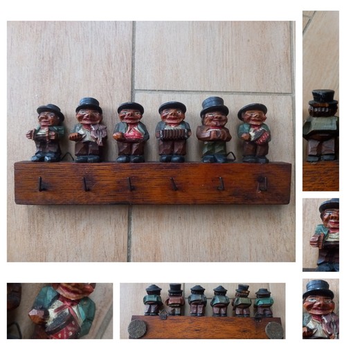 Vintage legno gancetti - vintage,