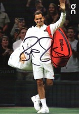 Roger Federer Cartolina