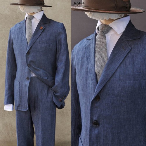 Tuta blu business casual - , da