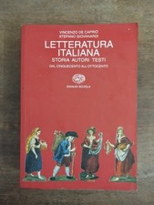 Letteratura italiana De Caprio