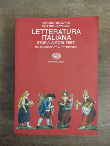 Letteratura italiana caprio - letteratura,