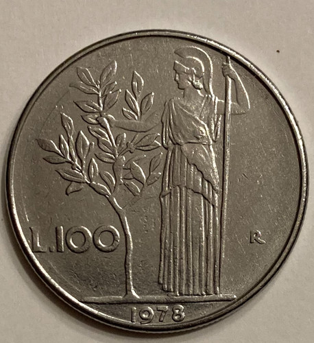 Moneta 100 lire - 100,