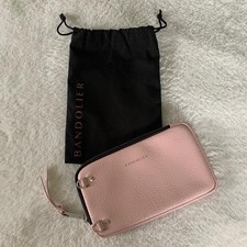 Bandolier rosa chiaro pelle