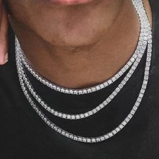 Collana catena tennis strass