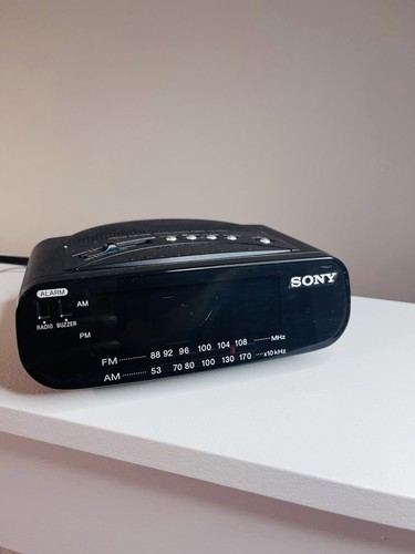 Radio sveglia sony icf - radio, icf-c212