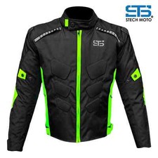 Moto giubbotto in tessuto uomo  3-Strati 4 Stagione/